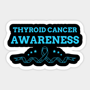 Thyroid Cancer Awareness Sticker